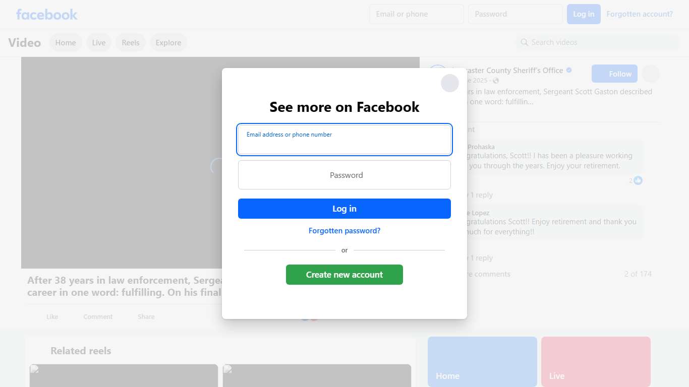 After 38 years in law enforcement, Sergeant Scott Gaston described his career in one word: fulfilling. On his final day, he offered heartfelt words to his fellow deputies and LSO teammates—speaking on career, family, and gratitude. His last Code 9 was made even more meaningful with a special message from his daughter Briana, an officer with the Lincoln Police Department. Please join us in congratulating Sgt. Gaston on his well-earned retirement from the Lancaster County Sheriff’s Office! | Lanca
