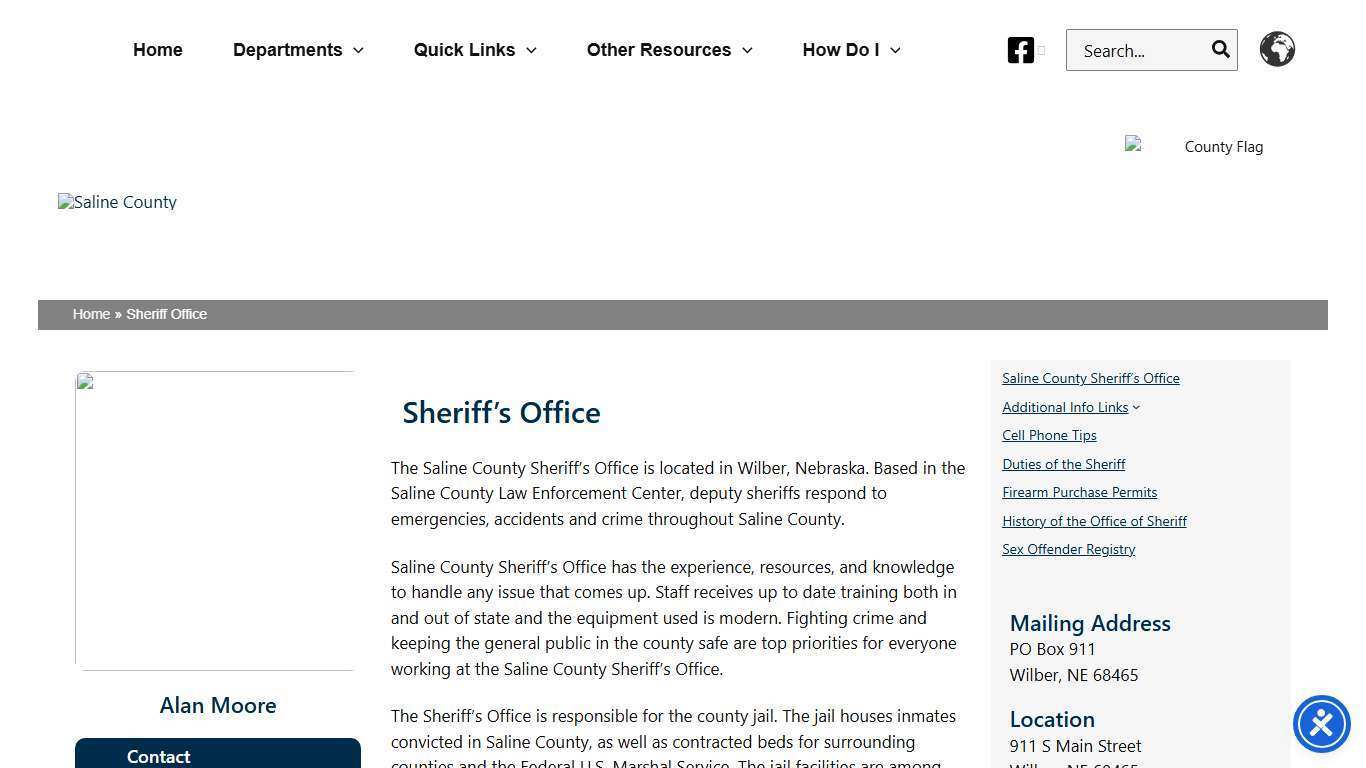 Sheriff Office – Saline County